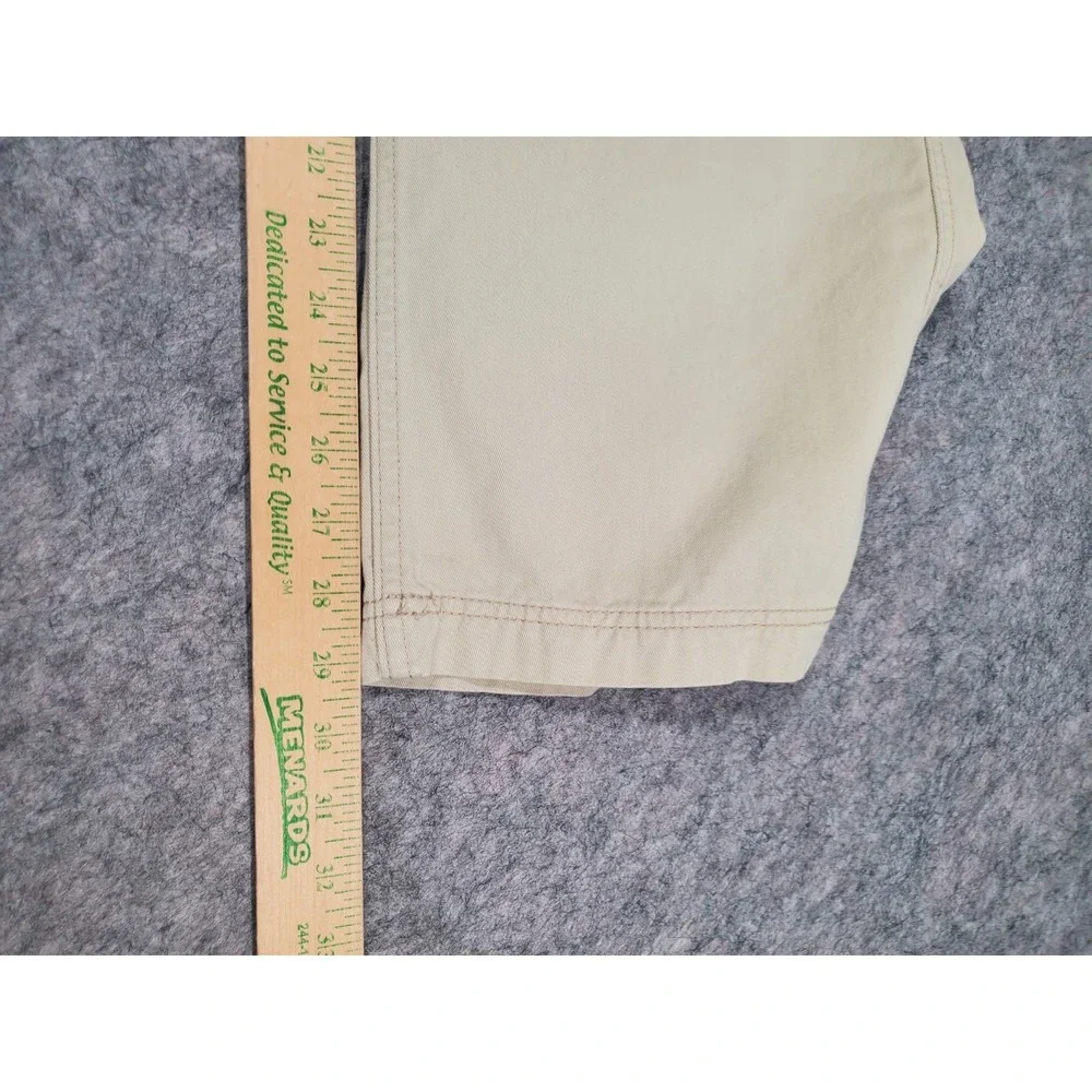 Y2K Levi's Cargo Pants Mens 33x30 Tan Khaki Loose Straight Baggy Cotton Utility